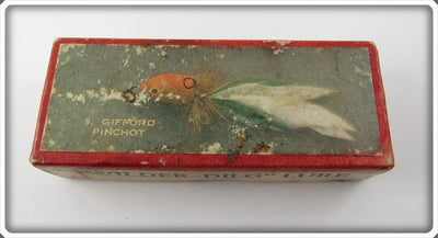 Vintage Heddon Empty Box For Gifford Pinchot Wilder Dilg Lure