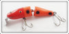 Creek Chub Red Head Orange Spotted Jointed Spinning Pikie Lure 9430