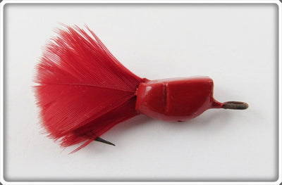 Vintage Jamison Red Flyrod Coaxer Lure