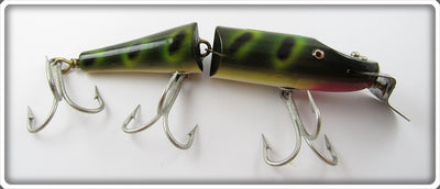 Vintage Creek Chub Frog Variation Jointed Husky Pikie Lure 3019