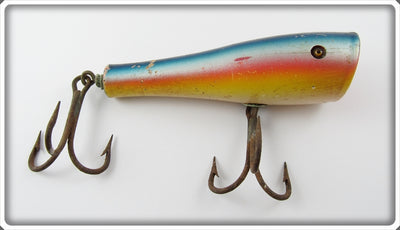 Vintage Creek Chub Rainbow Husky Plunker Lure 5808