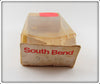 South Bend Gladding Yellow Perch Bass Oreno In Correct Box