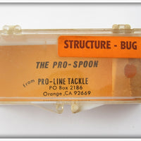 Pro Line Tackle Pro-Spoon Structure Bug In Box