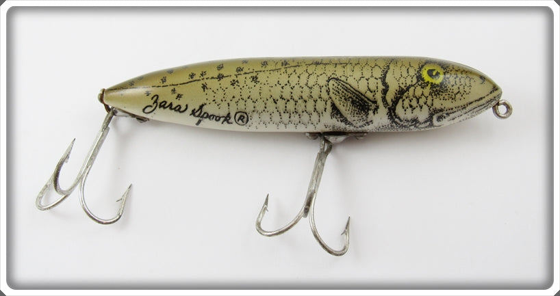 Vintage Heddon 9256 NSE Natural Sea Trout Zara Spook Lure