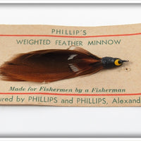 Phillips & Phillips Weighted Feather Minnow In Box