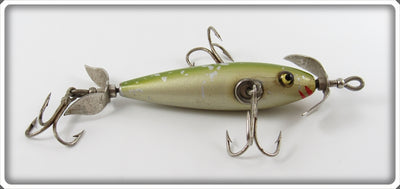 Pflueger Silver Green Back Neverfail Underwater Minnow Lure 2178
