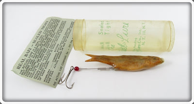 Vintage Actual Lure Company Real Lure In Tube