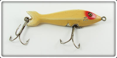 Vintage Heddon Red & White Big Joe Lure 1602RH