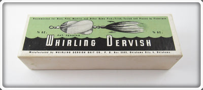 Vintage Whirling Dervish Bait Co Empty Lure Box