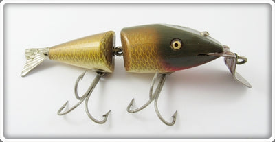 Vintage Creek Chub Golden Shiner Wigglefish Lure 2404