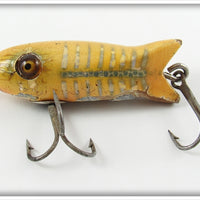 Vintage Heddon Pearl Shore Minnow Wee Willie Lure 589PLXB