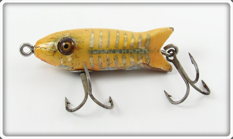 Vintage Heddon Pearl Shore Minnow Wee Willie Lure 589PLXB