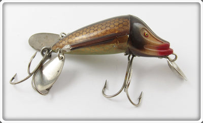 Vintage Jamison Natural Chub Wig L Twin Lure 1810