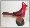 Jim Slack Red Cardinal Bird Decoy