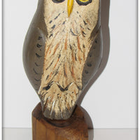 Vintage Jim Slack Eastern Screech Owl Decoy