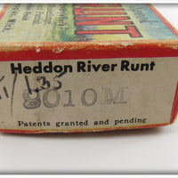 Heddon Pike Scale Midget River Runt Empty Box