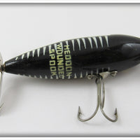 Heddon Black Shore Floppy Prop Wounded Spook In Box