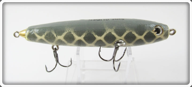 Side Stepper Bait Co Grey & White Side-Glider Lure