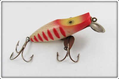 Makinen White With Red Stripes WonderLure
