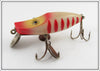 Makinen White With Red Stripes WonderLure