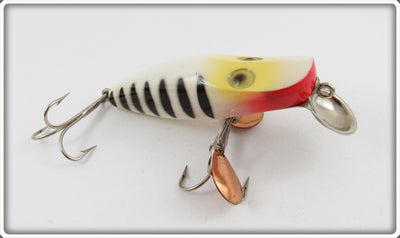 Makinen White With Black Stripes WonderLure