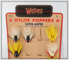 Weber Dylite Poppers Super Duper Dealer Display With Box