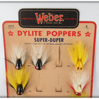 Weber Dylite Poppers Super Duper Dealer Display With Box