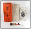 Vintage O. C. Tuttle Casting Devil Bug Lure With Box