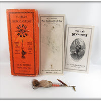 Vintage O. C. Tuttle Casting Devil Bug Lure With Box