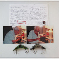 Signed Millsite Daily Double Pair With Photos & Letter From Robert Withey