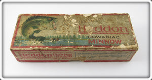 Vintage Heddon Dowagiac Perch Ice Decoy 409L Empty Box