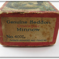 Heddon Perch Ice Decoy 409L Empty Box