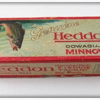 Vintage Heddon Green Scale 150 Minnow Lure Empty Box 159D