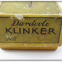 Lou Eppinger Red & White Dardevle Klinker In Box