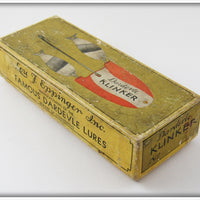 Lou Eppinger Red & White Dardevle Klinker In Box