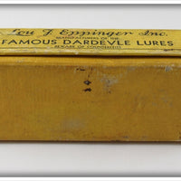 Lou Eppinger Red & White Dardevle Klinker In Box