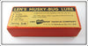 Vintage Len Hartman Empty Box For Green Hornet #101 Musky Bug Lure