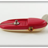 Al Foss Red & White Oriental Wiggler In Blue Tin