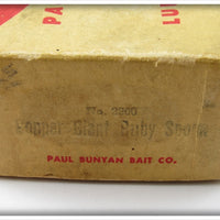 Paul Bunyan Copper Giant Ruby Spoon In Correct Box 2200