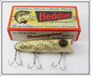 Heddon Silver Flitter Tack Eye Lucky 13 2nd Lure In Box 25001