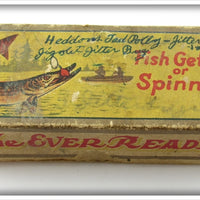 Vintage Goble The Ever Ready Fish Getter Or Spinner Lure Box