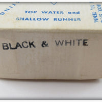 Hunt Lure Co Green & Yellow Charmer In Black & White Box