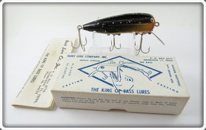 Vintage Hunt Lure Co Black & Yellow The Hooker Lure In Charmer Box