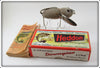 Vintage Heddon GM Grey Mouse Crazy Crawler Lure 2nd In Box