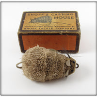 Vintage Shoff Tackle Co Shoff's Casting Mouse With Box