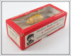 Heddon Yellow Fly Rod Flaptail In Box