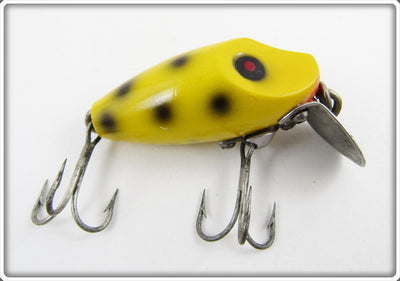 Heddon Uncataloged YBS Yellow Black Spots Midgit Digit