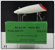 White Macs' Squid Salmon Plug In First Box
