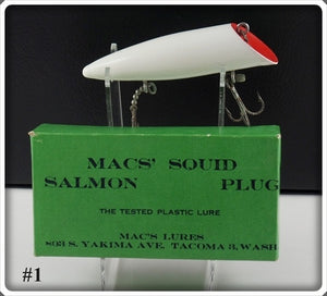 White Macs' Squid Salmon Plug In First Box