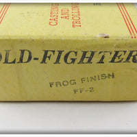 Beaver Bait Co Frog Spot Old Fighter In Correct Box FF-2